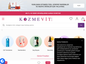 'kozmevit.com' screenshot