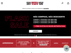 'levi.cl' screenshot