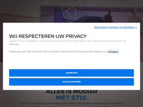 'peugeot.nl' screenshot