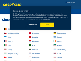 'goodyear.eu' screenshot