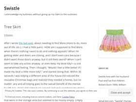 'swistle.com' screenshot