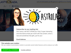 'astrolada.com' screenshot