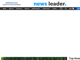 'newsleader.com' screenshot