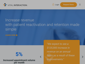 'vitalinteraction.com' screenshot