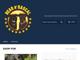 bearnrascal.com homepage screenshot