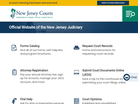 'njcourts.gov' screenshot
