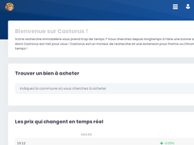 'castorus.com' screenshot