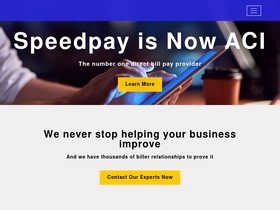 'speedpay.com' screenshot