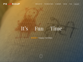 'psgroup.in' screenshot