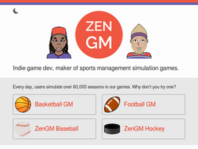 'zengm.com' screenshot