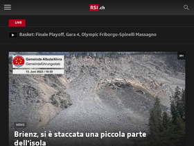 'rsi.ch' screenshot