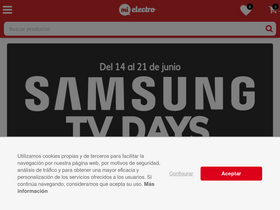 'mielectro.es' screenshot