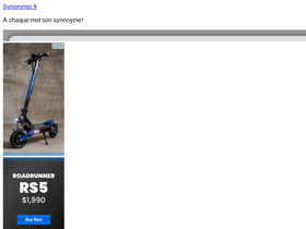 'synonymo.fr' screenshot