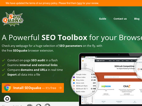 'seoquake.com' screenshot