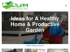 'livingproofmag.com' screenshot