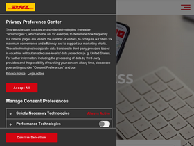 'dhlexpress.pl' screenshot