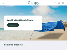 zenpy.shop homepage screenshot