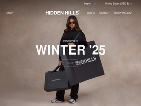 Hidden Hills website screenshot