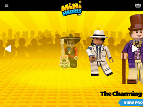 'minifigures.com' screenshot