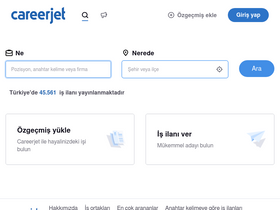 'careerjet.com.tr' screenshot