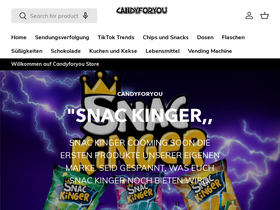 candyforyou.store homepage screenshot