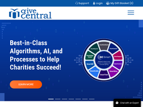 'givecentral.org' screenshot