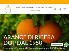 Arancecastelli homepage screenshot