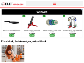 'eletmagazin.hu' screenshot