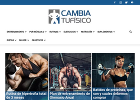'cambiatufisico.com' screenshot