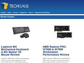 'techgage.com' screenshot