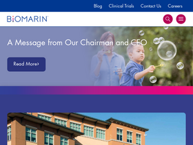 'biomarin.com' screenshot