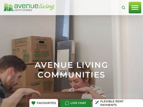 'avenueliving.ca' screenshot