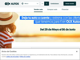 'olxautos.com.mx' screenshot
