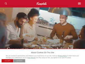 'campbellsoupcompany.com' screenshot