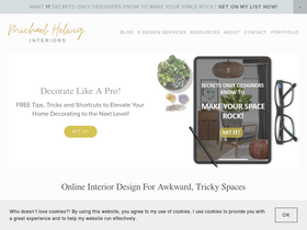 'michaelhelwiginteriors.com' screenshot