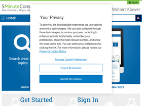 '5minuteconsult.com' screenshot