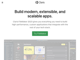 'filemaker.com' screenshot