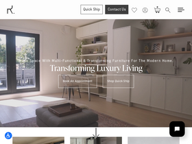 Resource Furniture website screenshot