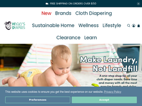 'nickisdiapers.com' screenshot