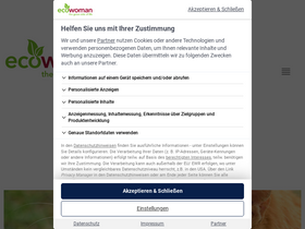'ecowoman.de' screenshot