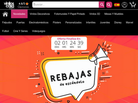 'viniloscasa.com' screenshot