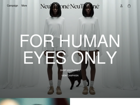 neuthrone.com homepage screenshot
