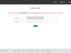 'sakurafile.com' screenshot