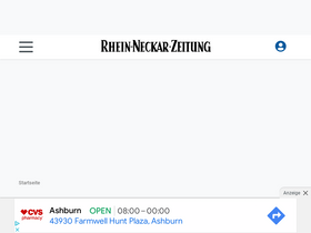 'rnz.de' screenshot