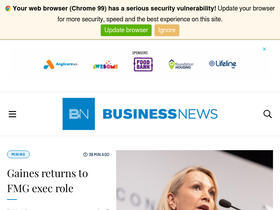 'businessnews.com.au' screenshot