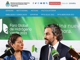 'cchic.cancilleria.gob.ar' screenshot