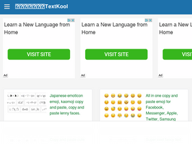 'textkool.com' screenshot