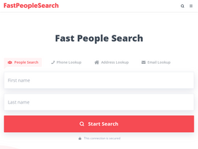 'fastpeoplesearch.io' screenshot