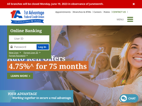 '1stadvantage.org' screenshot