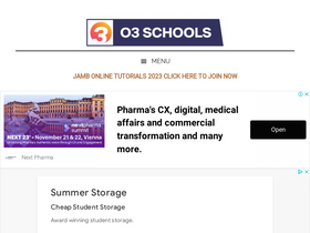 'o3schools.com' screenshot